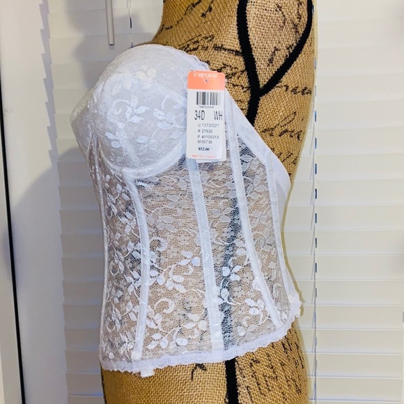 NWT Carnival Silhouette Maker 313 white 34D